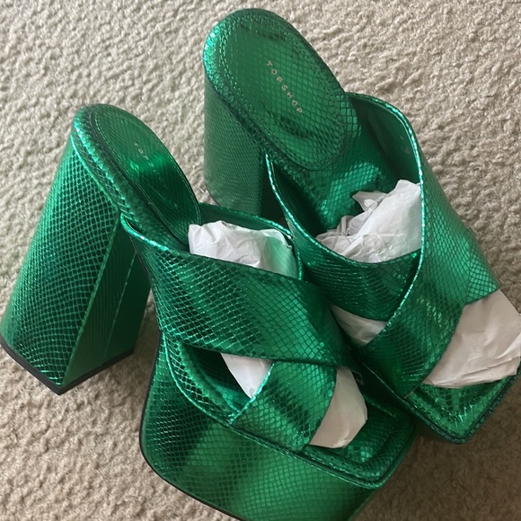 Top Shop Green Metallic - Picture 5 of 6